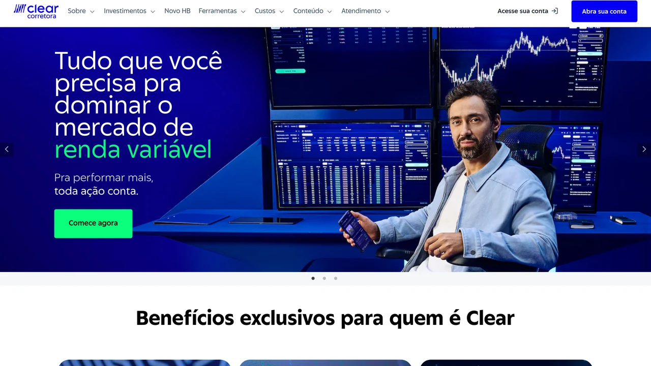 Análise da Clear Corretora: o que o trader brasileiro encontra